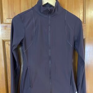 LAYER 8 - Zip-Front Running/Sports Jacket in purple size XS